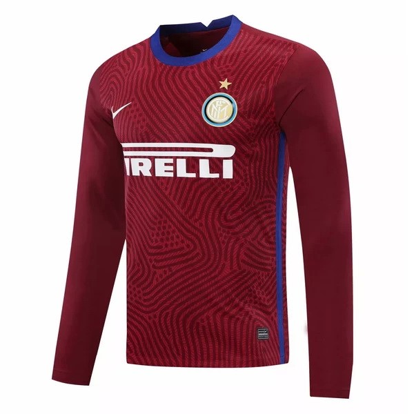 Camiseta Inter Milan ML Portero 2020-21 Borgona